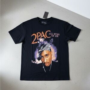 2PAC All Eyes On Me Graphic T-Shirt Unisex Size L NWT